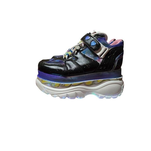 Dolls Kill Custom Handpainted Fairywalker Platform Sneakers - Picture 2 of 12